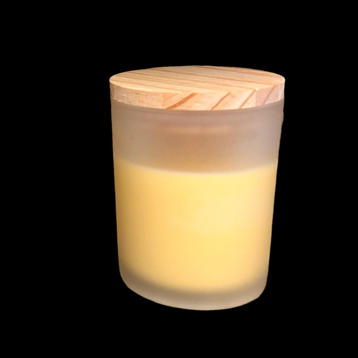 Honeysuckle wood wick candle