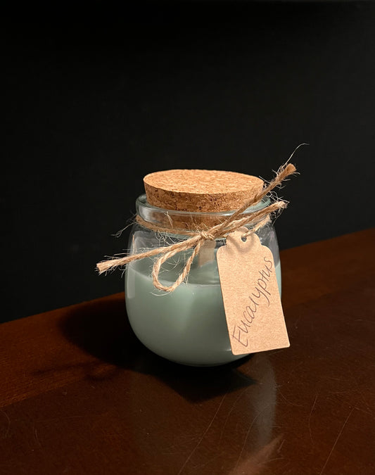 Eucalyptus wood wick candle