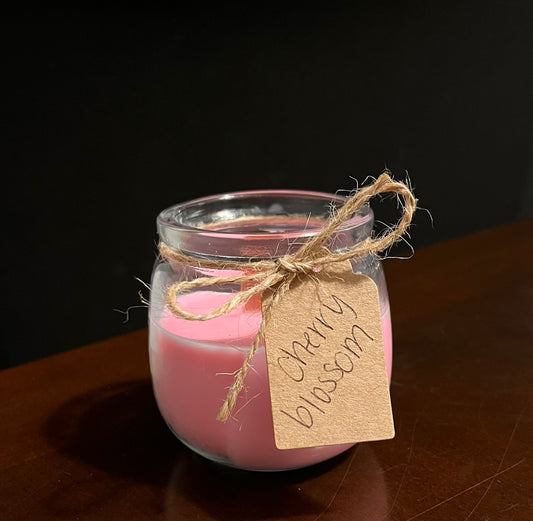 Cherry blossom wood wick candle